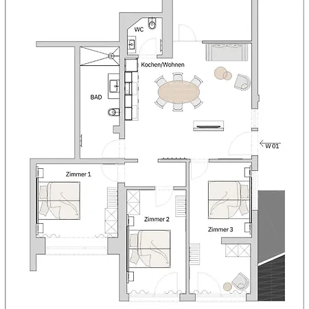 Oetztalloft Apartament *